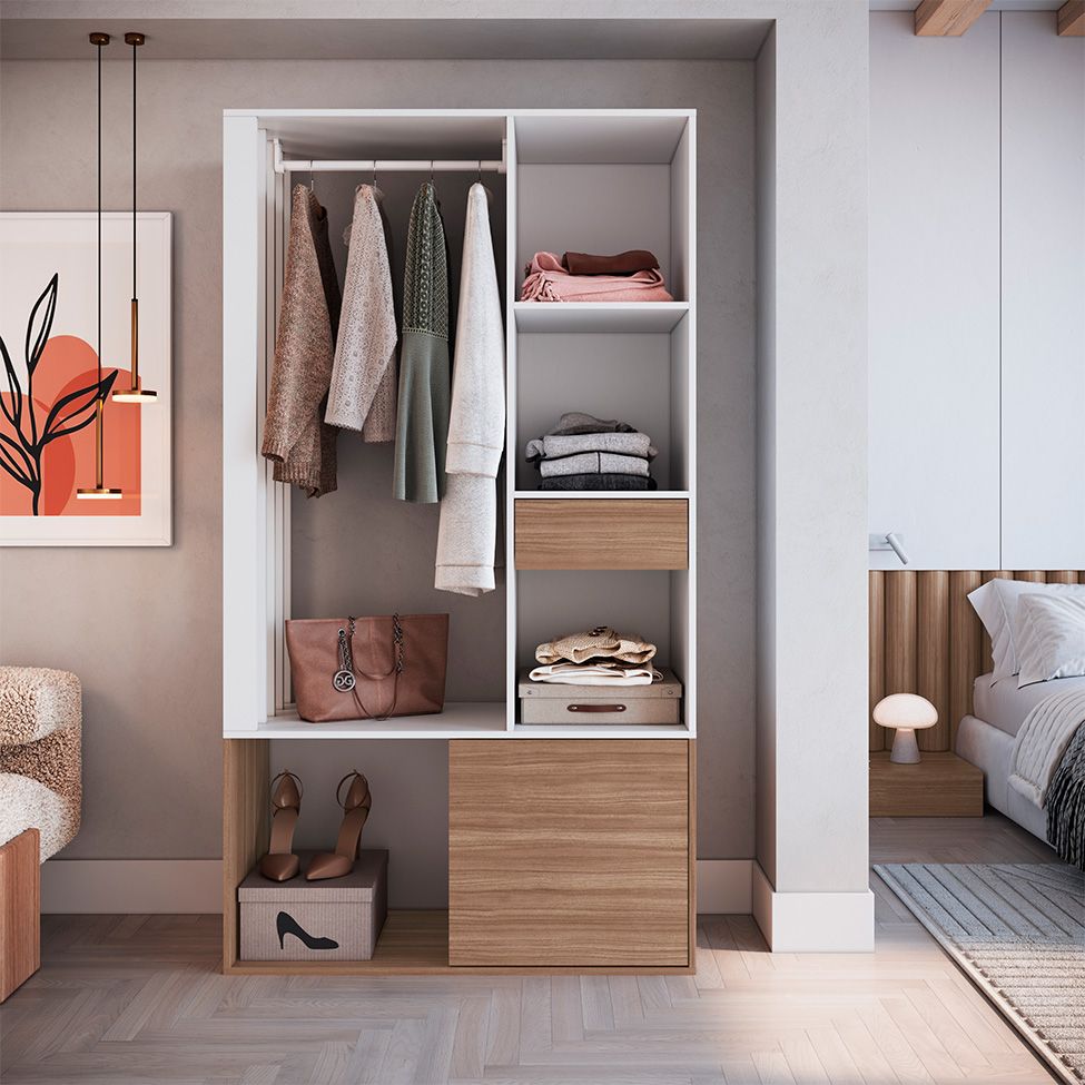 Picture of DSD003 European Union white wooden cabinet  230×100