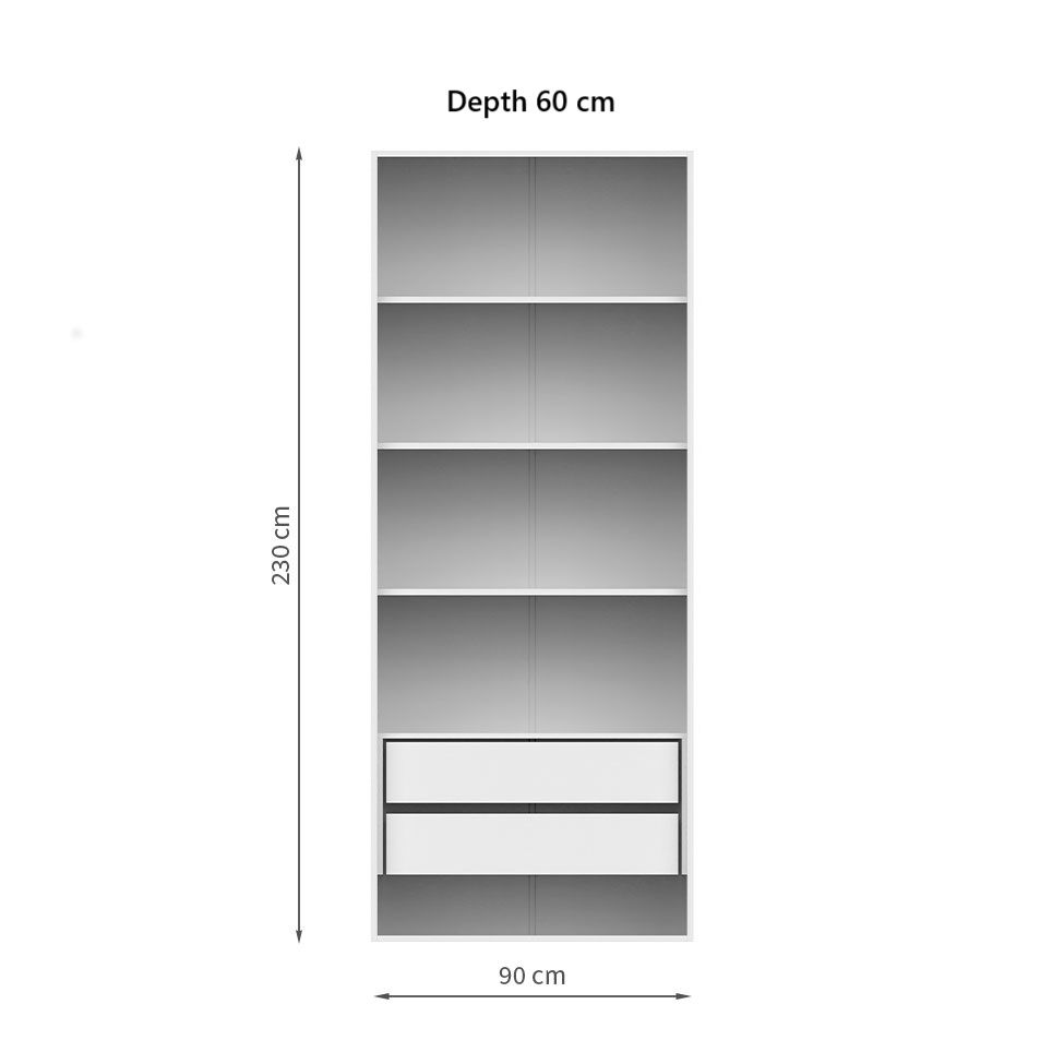 Picture of DSD008 European Union white wooden cabinet  230×90