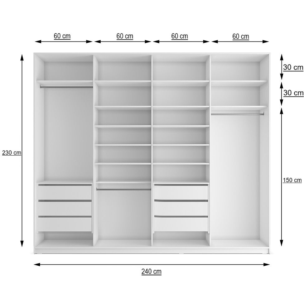 Picture of DSD0010 European Union white wooden cabinet  230×240