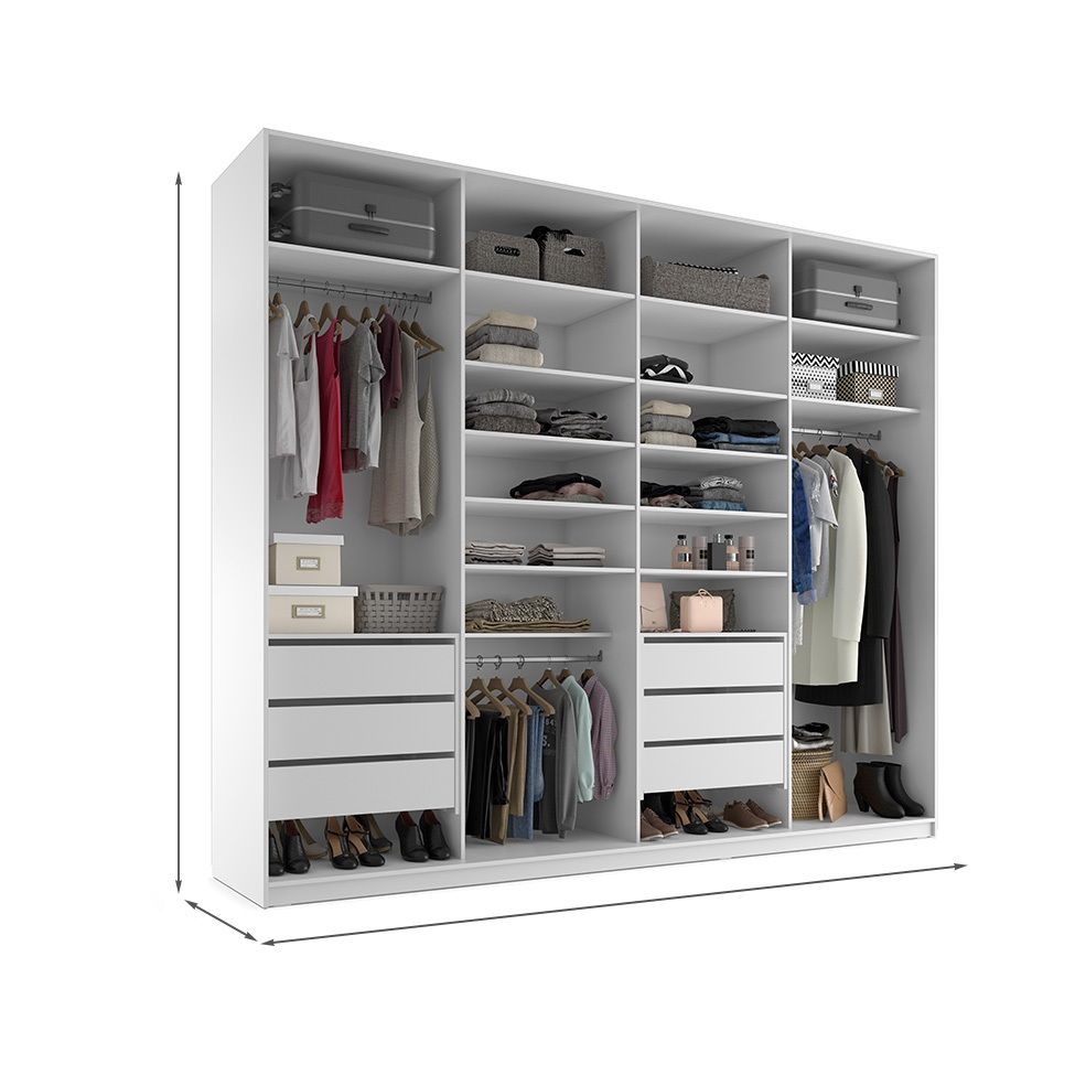 Picture of DSD0010 European Union white wooden cabinet  230×240