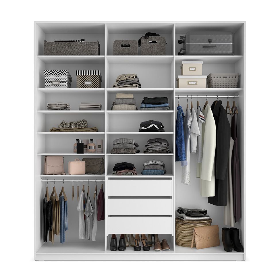 Picture of DSD0012 European Union white wooden cabinet  230×210