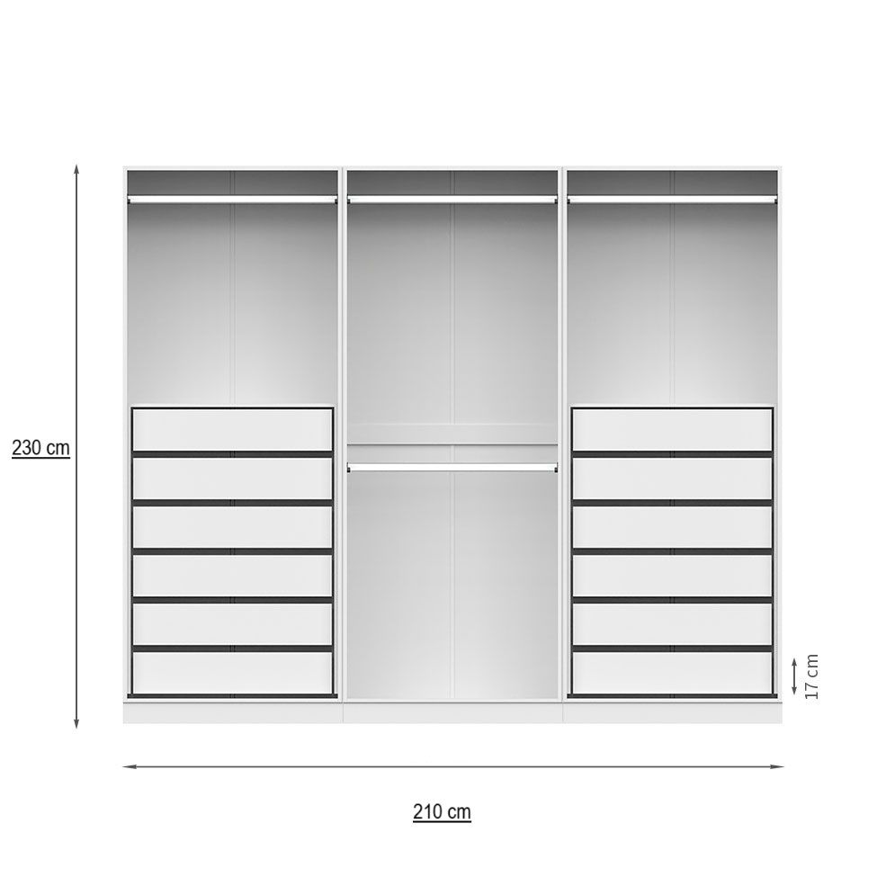 Picture of DSD0014 European Union white wooden cabinet  230×210