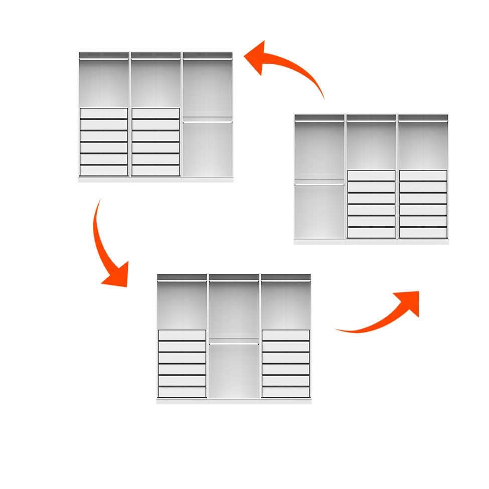 Picture of DSD0014 European Union white wooden cabinet  230×210