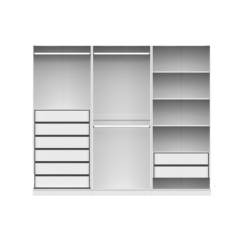 Picture of DSD0016 European Union white wooden cabinet  230×210