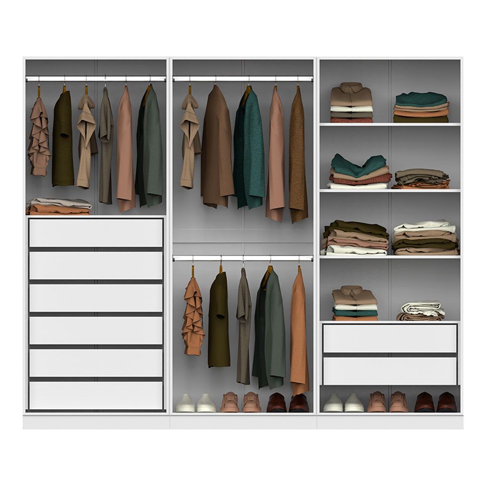 Picture of DSD0016 European Union white wooden cabinet  230×210