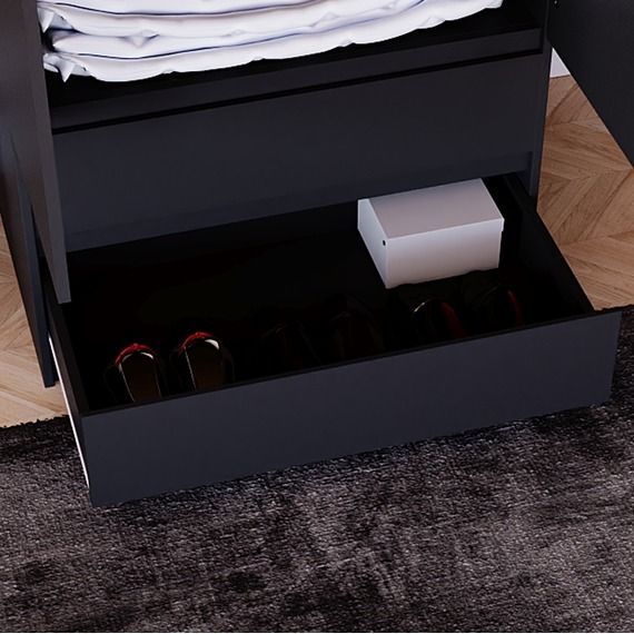 Picture of DSD0019 European Union Black wooden cabinet  170×76