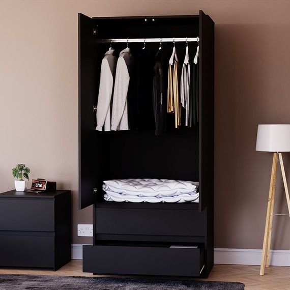 Picture of DSD0019 European Union Black wooden cabinet  170×76