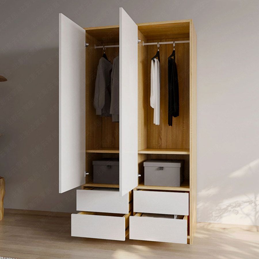 Picture of DSD0021 European Union White & Wooden wooden cabinet   180×80