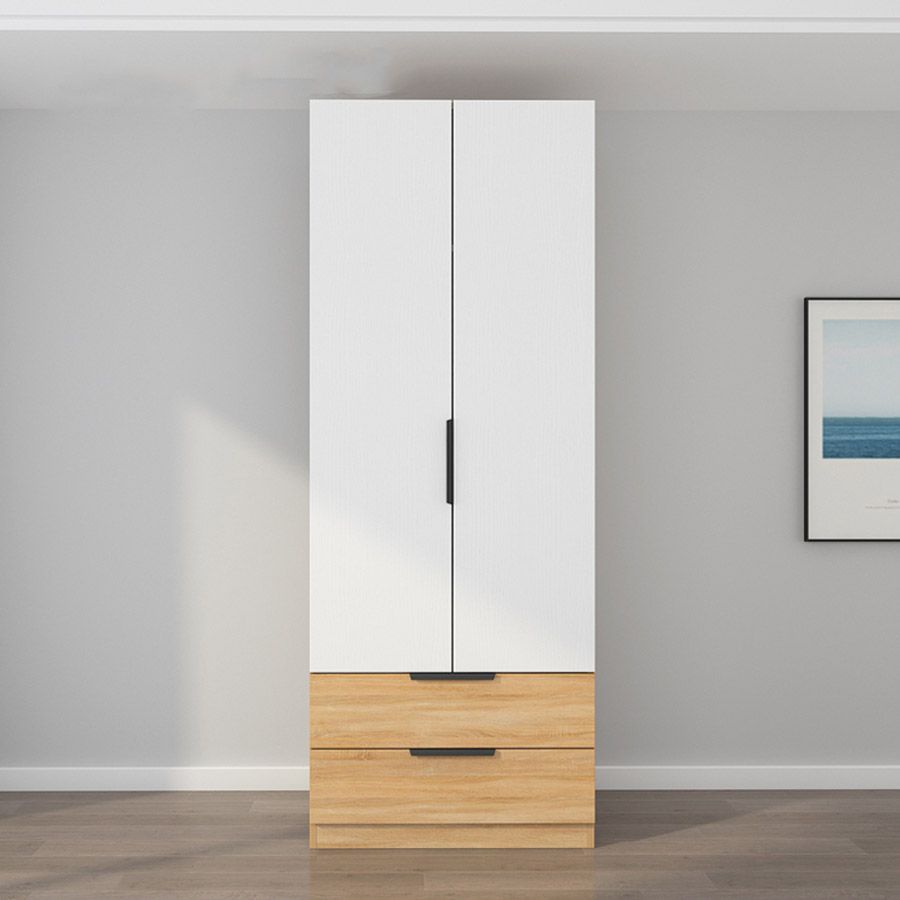 Picture of DSD0022 European Union White & Wooden wooden cabinet  180×80