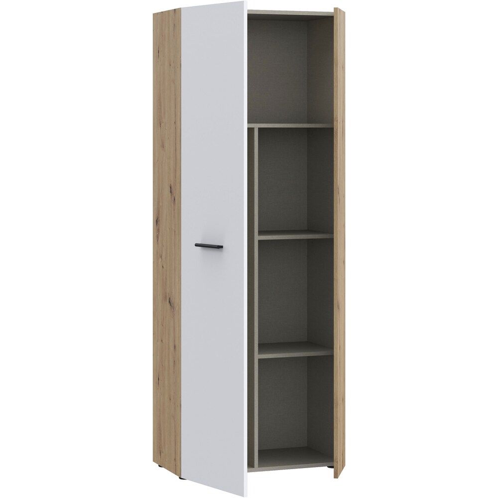 Picture of DSD0023 European Union White & Wooden wooden cabinet  181×70