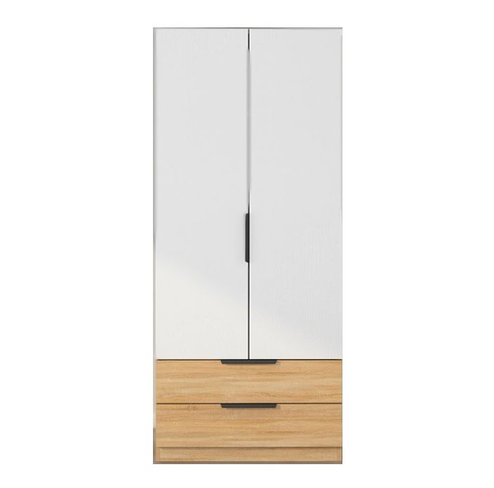 Picture of DSD0022 European Union White & Wooden wooden cabinet  180×80