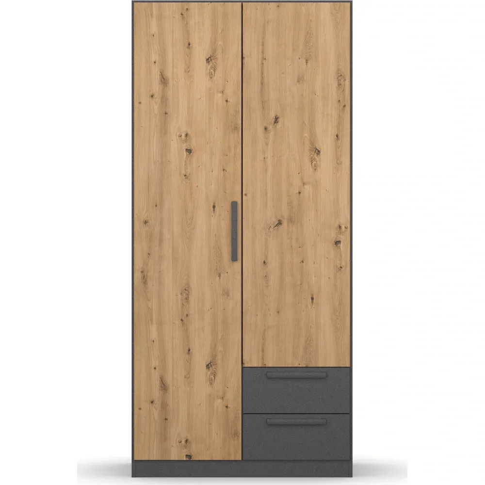 Picture of DSD0025 European Union wooden  & Black wooden cabinet  197×91