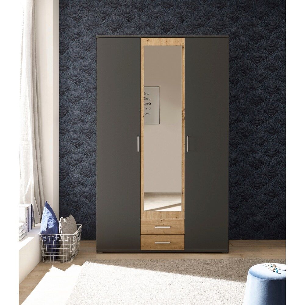 Picture of DSD0026 European Union wooden  & Black wooden cabinet  196×120