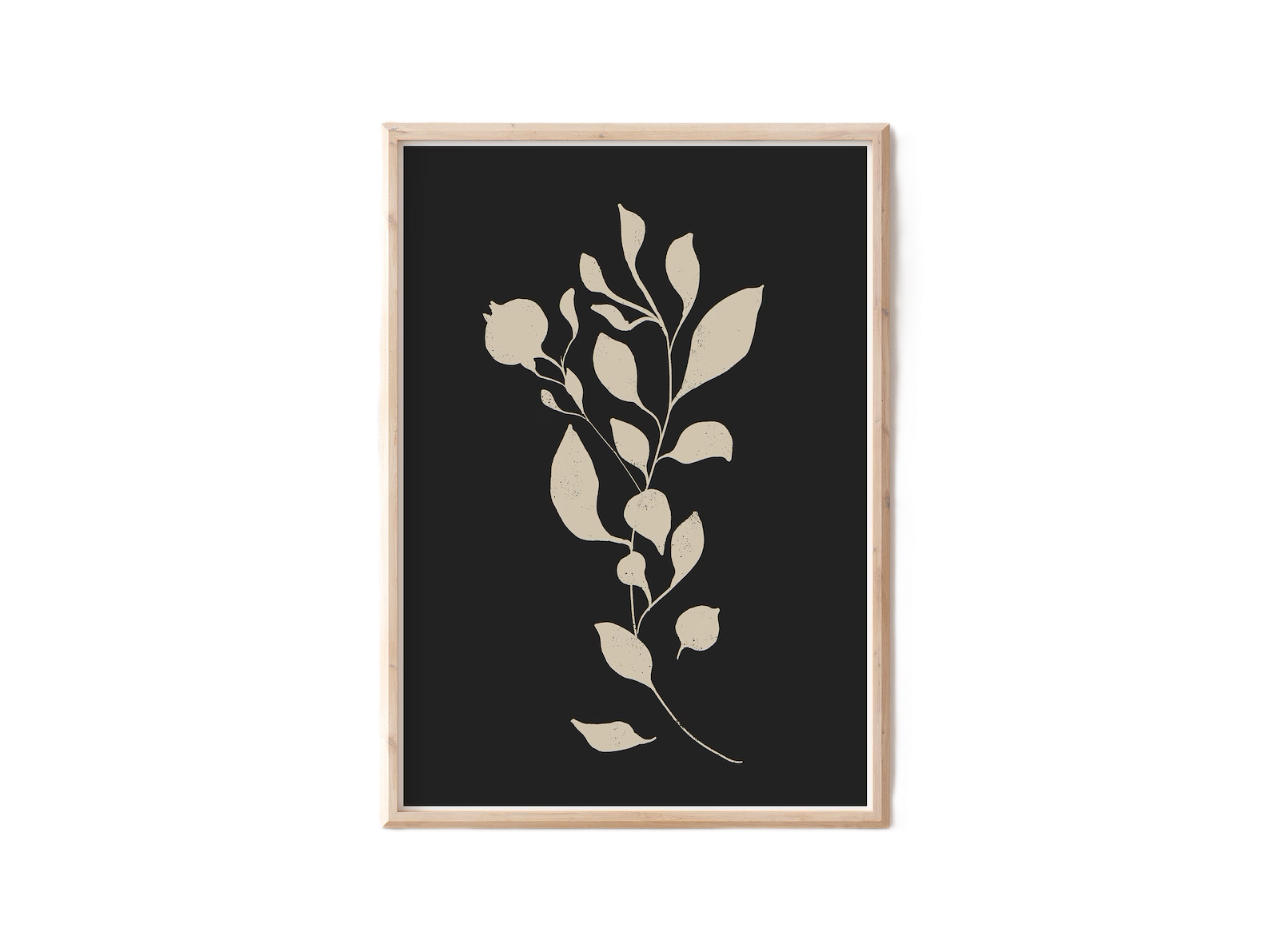 Picture of HHA34001 code - Natural wood frame 30 * 40 - multi-colored
