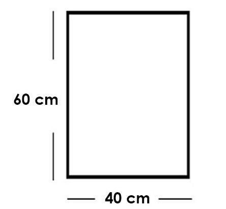 Picture of HHA46005 code - Natural wood frame 60 * 40 - multi-colored