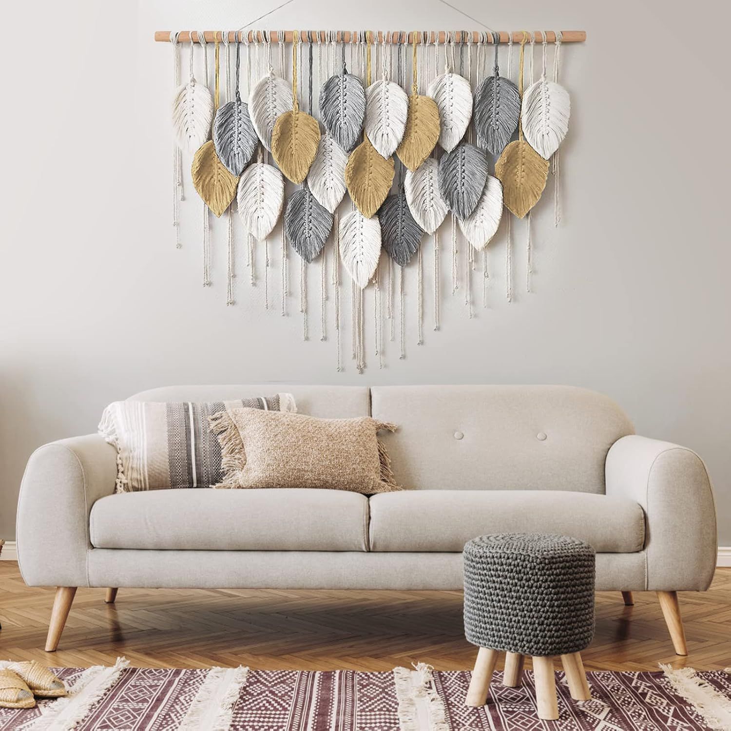 Picture of HHAM009 - Macrame wall decoration - 120 cm * 100 cm
