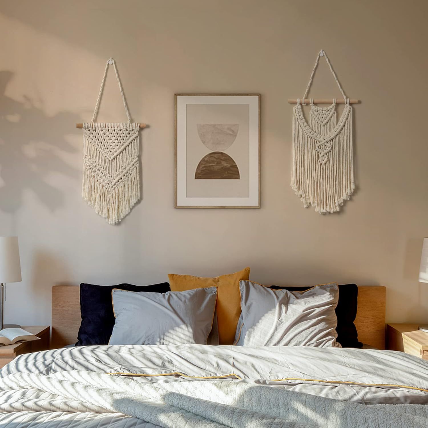 Picture of HHAM0010 - Macrame wall decoration - 50 cm * 30 cm