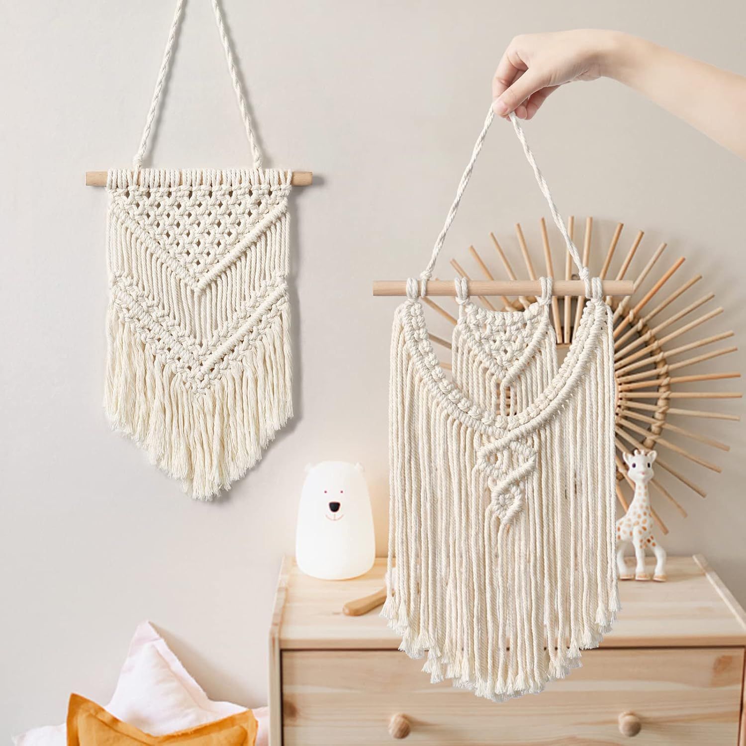Picture of HHAM0010 - Macrame wall decoration - 50 cm * 30 cm