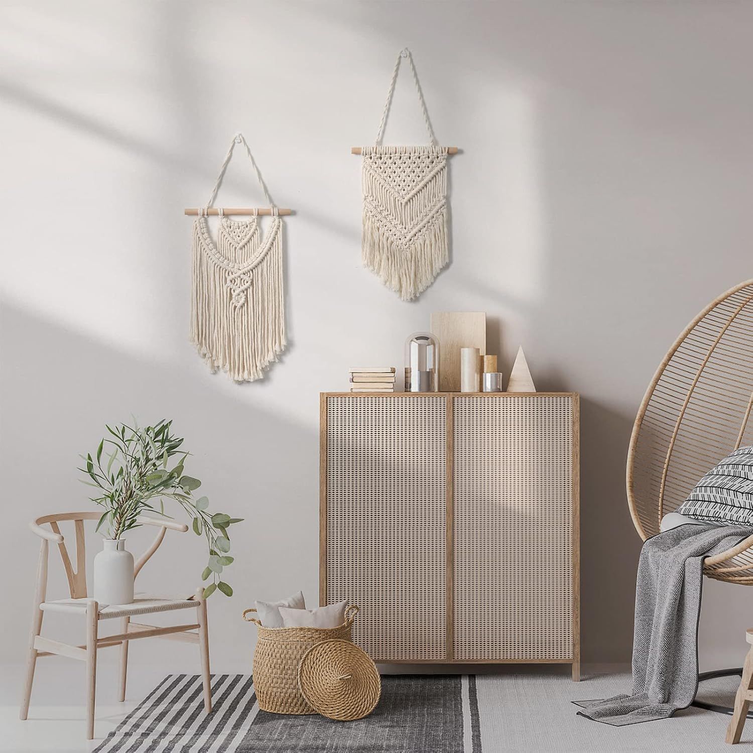 Picture of HHAM0010 - Macrame wall decoration - 50 cm * 30 cm