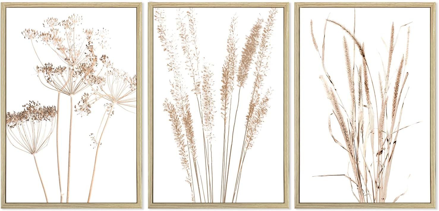 Picture of HHA573006 code -Natural wood frame 50 * 70 - quantity 3 frames - multi-colored