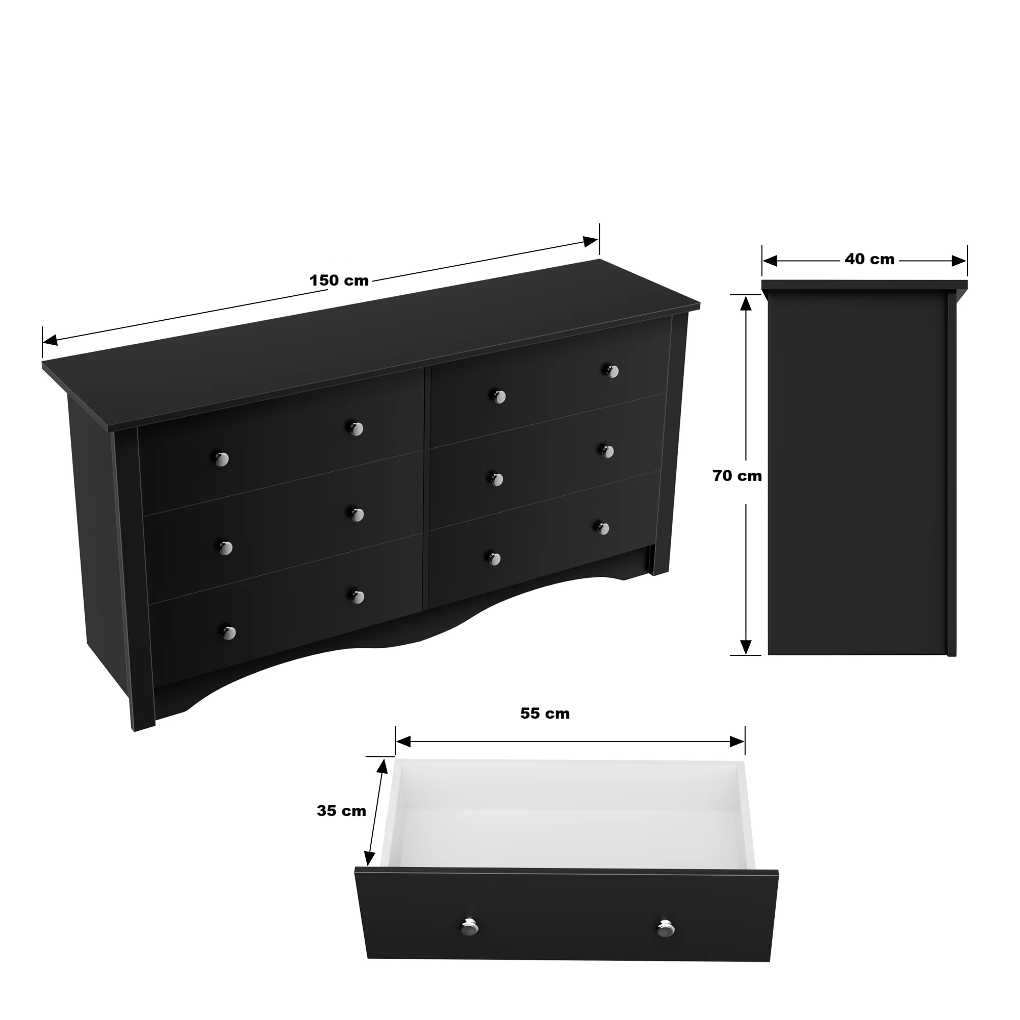 Picture of HUUS001- Drawer unit 150×70 cm