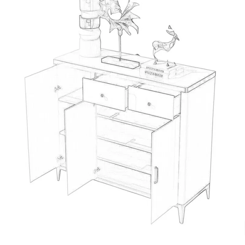 Picture of HUUS0018- Drawer unit 110×120 cm