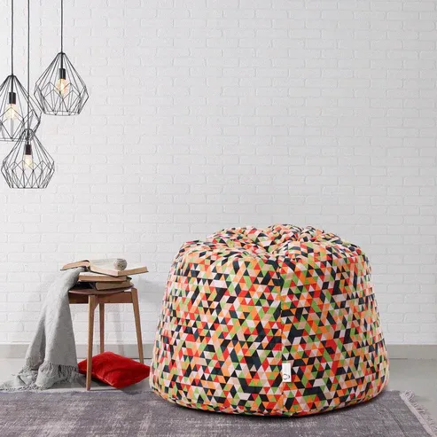 Picture of FBb004 - Broken Glass Velvet Bean Bag