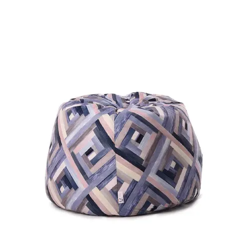 Picture of FBb005 - Diamond Velvet Patterned Bean bag