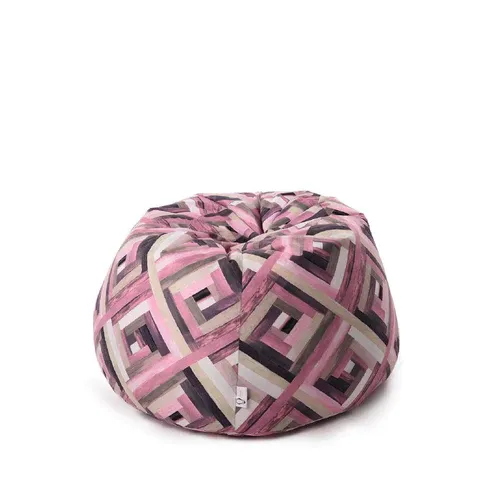 Picture of FBb005 - Diamond Velvet Patterned Bean bag
