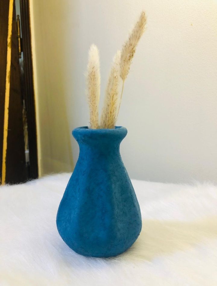Picture of HHAV0012 - Pottery Vase - Blue