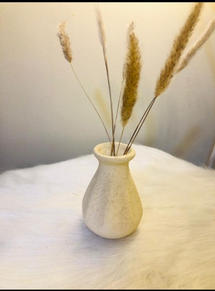 Picture of HHAV0016 - Pottery Vase - Off-white