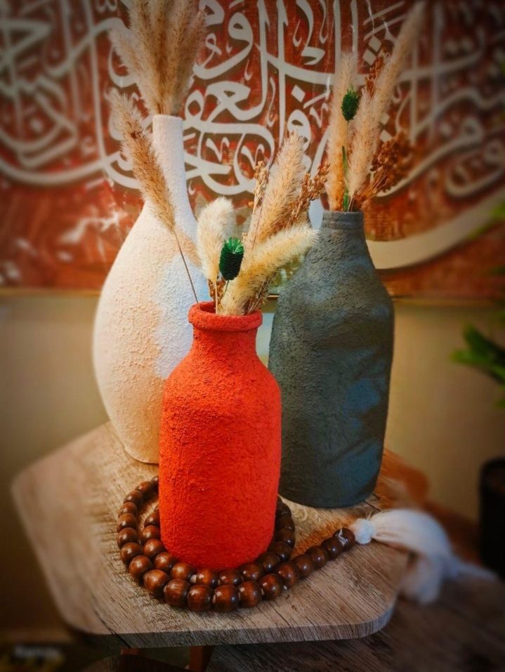 Picture of HHAV0026 - Pottery Vase 3 Pieces - Multiple colors