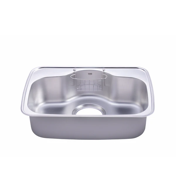 Picture of CB 74 | Hans stainless steel | Single Bowl | 74 cm | Inset