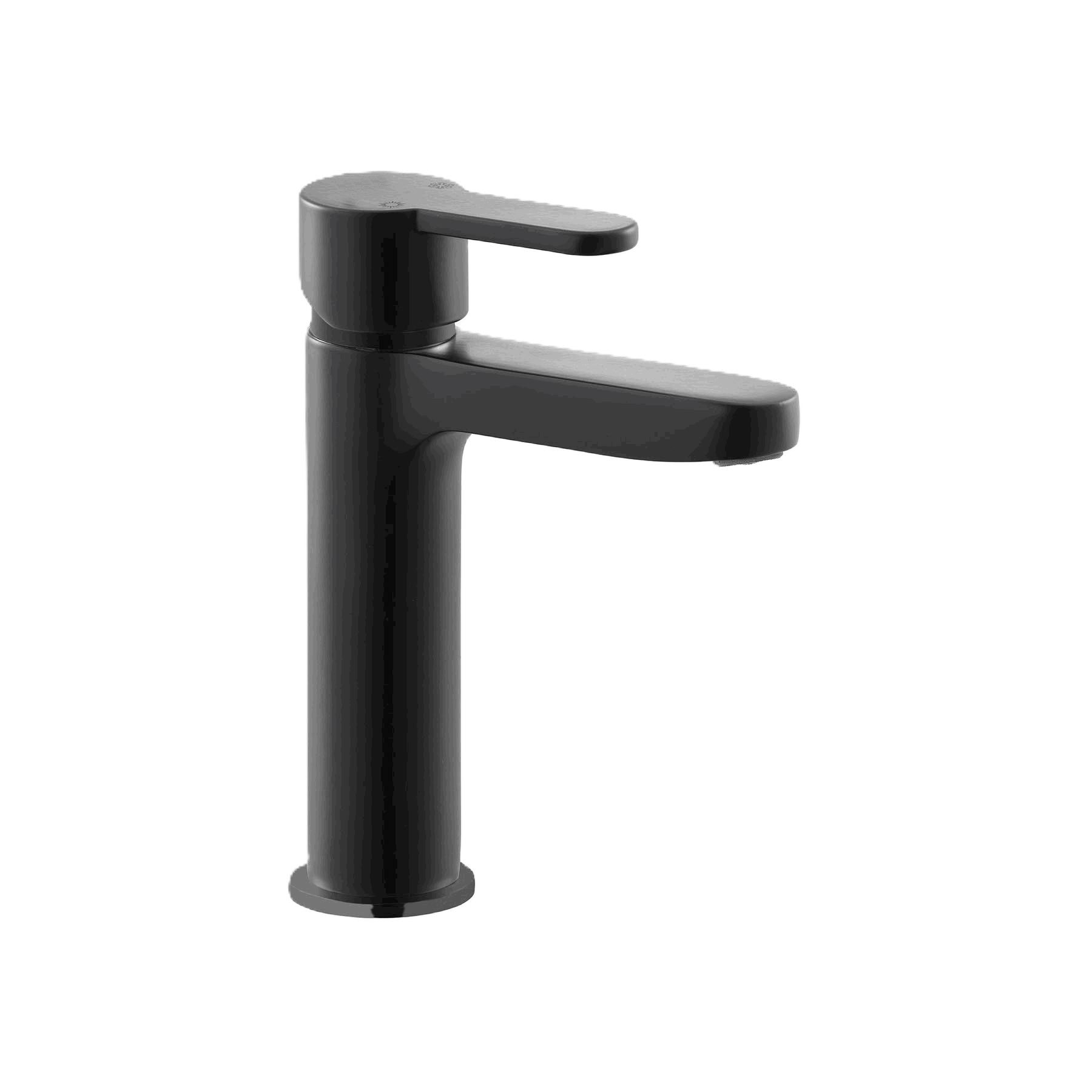 Picture of PU154945734 PURITY LENTO BLACK MEDIUM BASIN FAUCET 1-2 FLEX h170