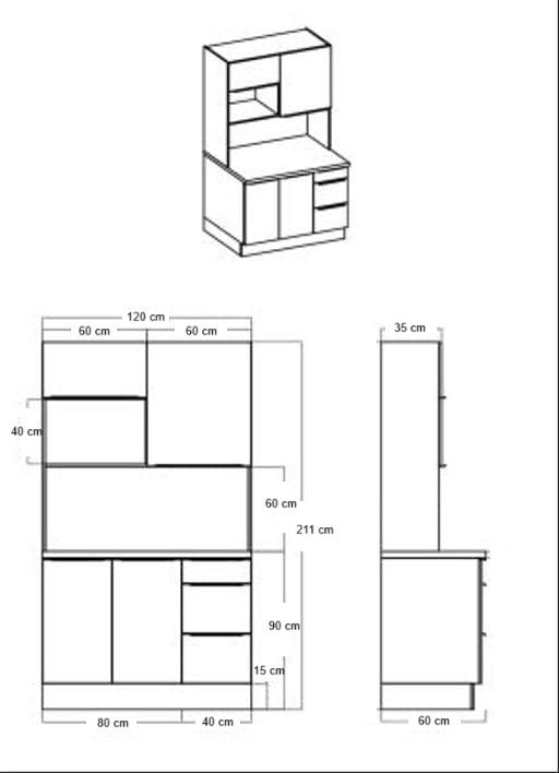 Picture of HCC005 - Coffee Corner White & Wooden