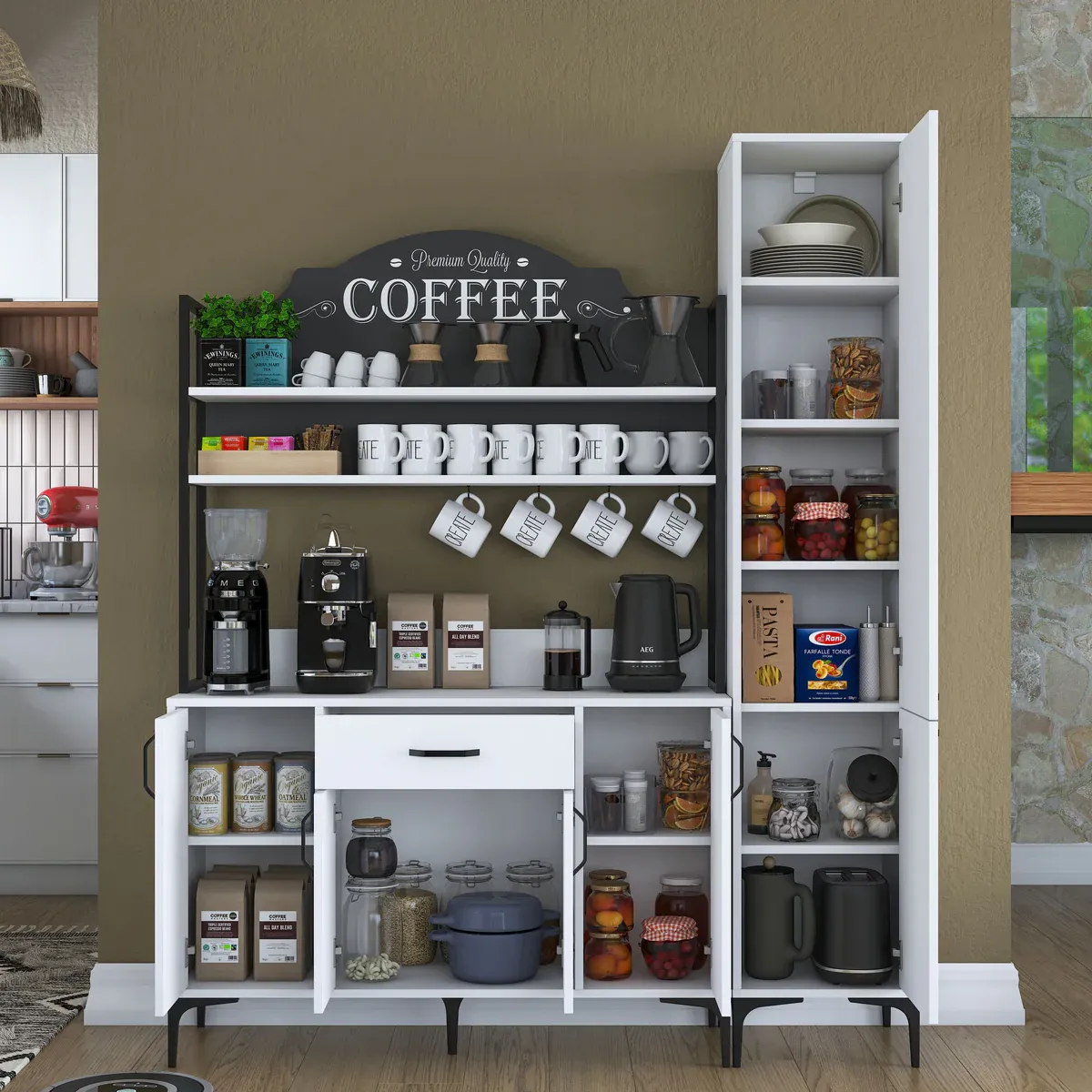 Picture of HCC0013 - Coffee Corner White