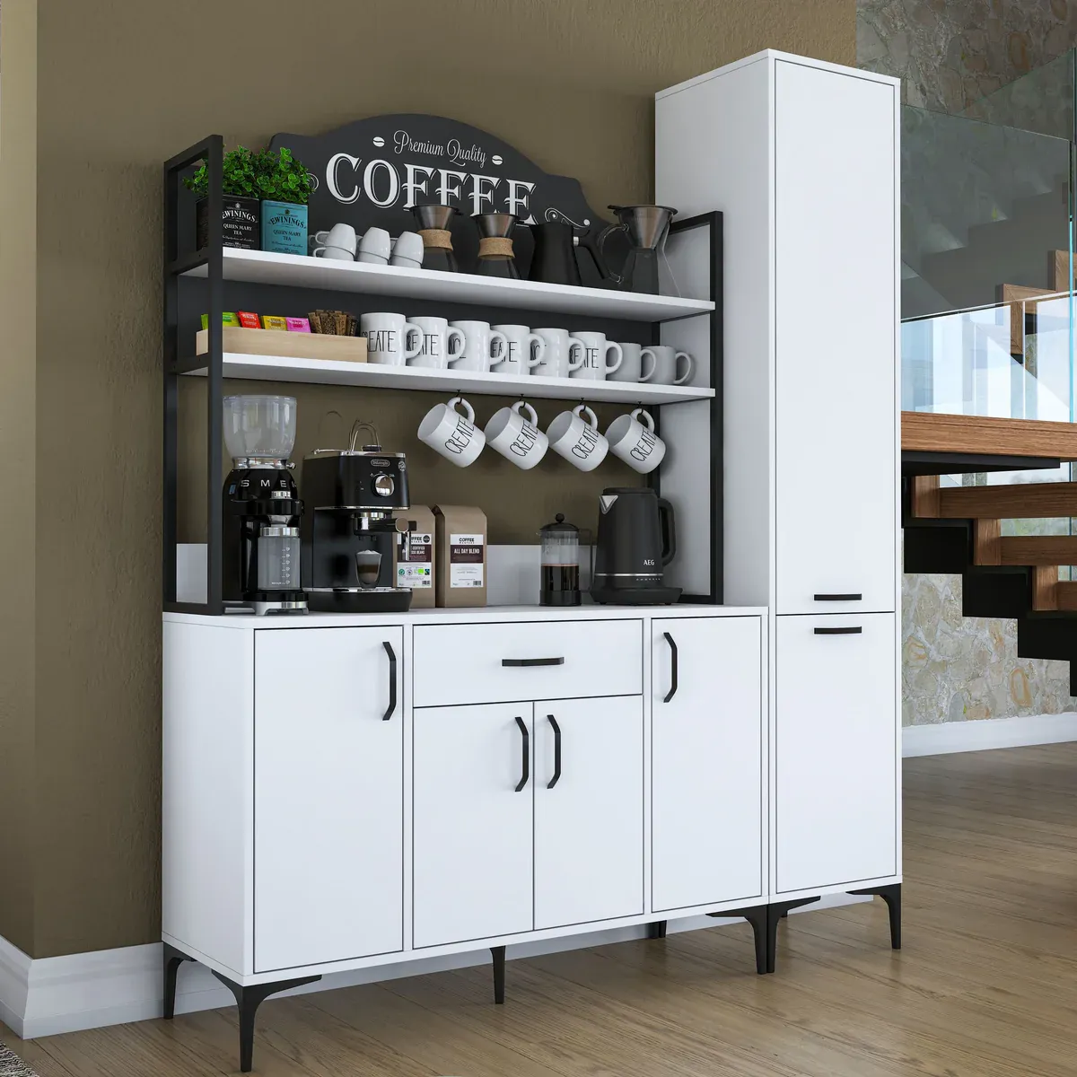 Picture of HCC0013 - Coffee Corner White