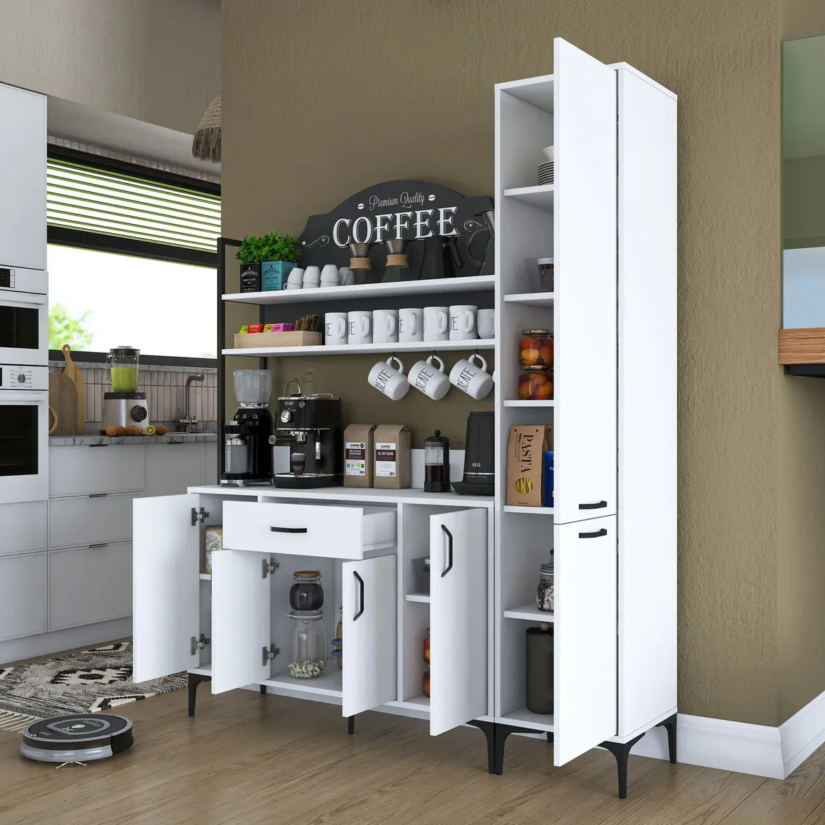 Picture of HCC0013 - Coffee Corner White
