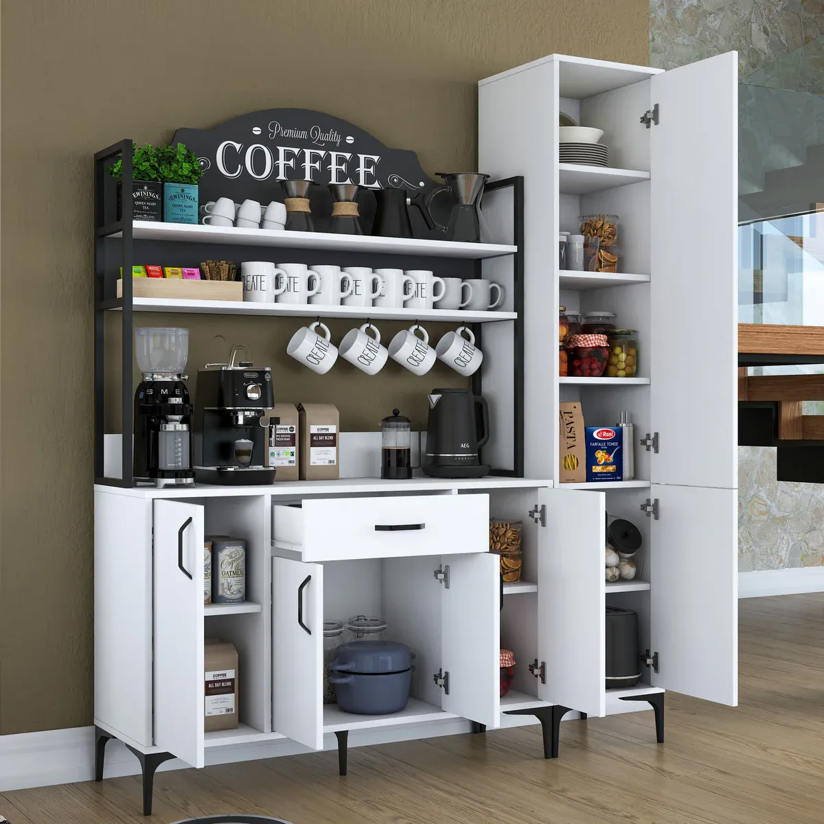 Picture of HCC0013 - Coffee Corner White