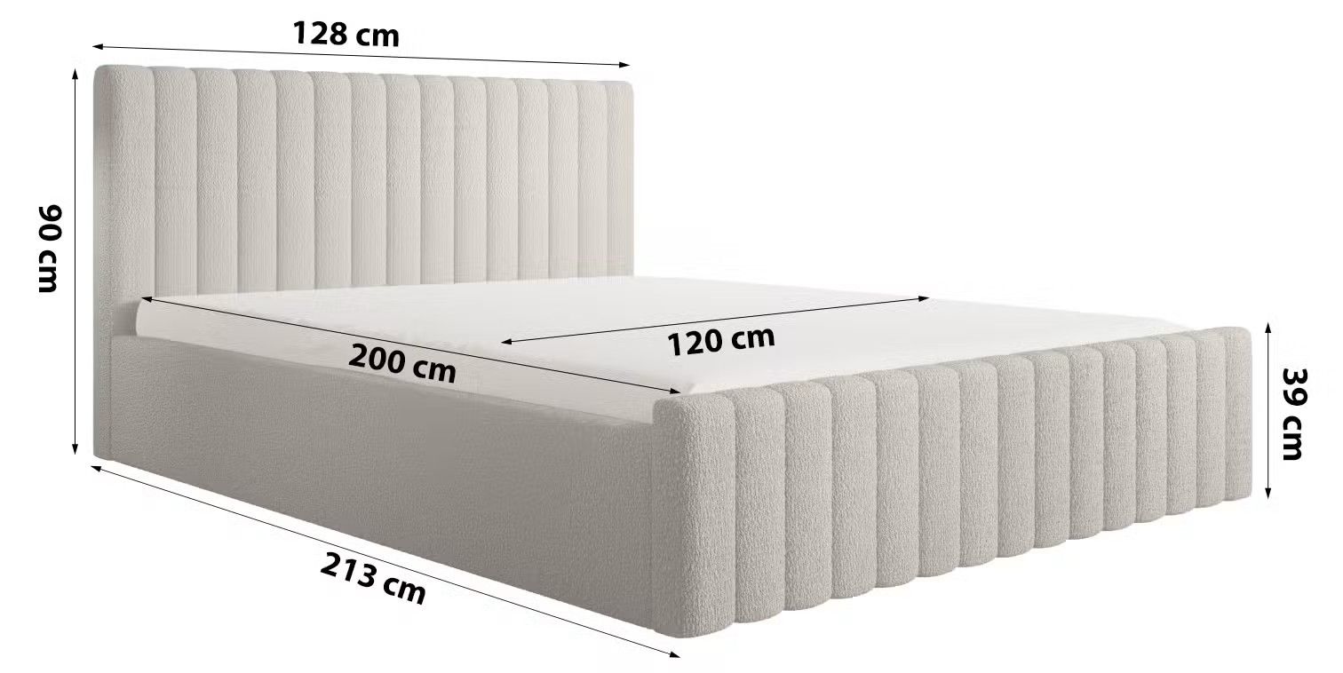 Picture of FB003 - bed velvet fabric  Multi-size