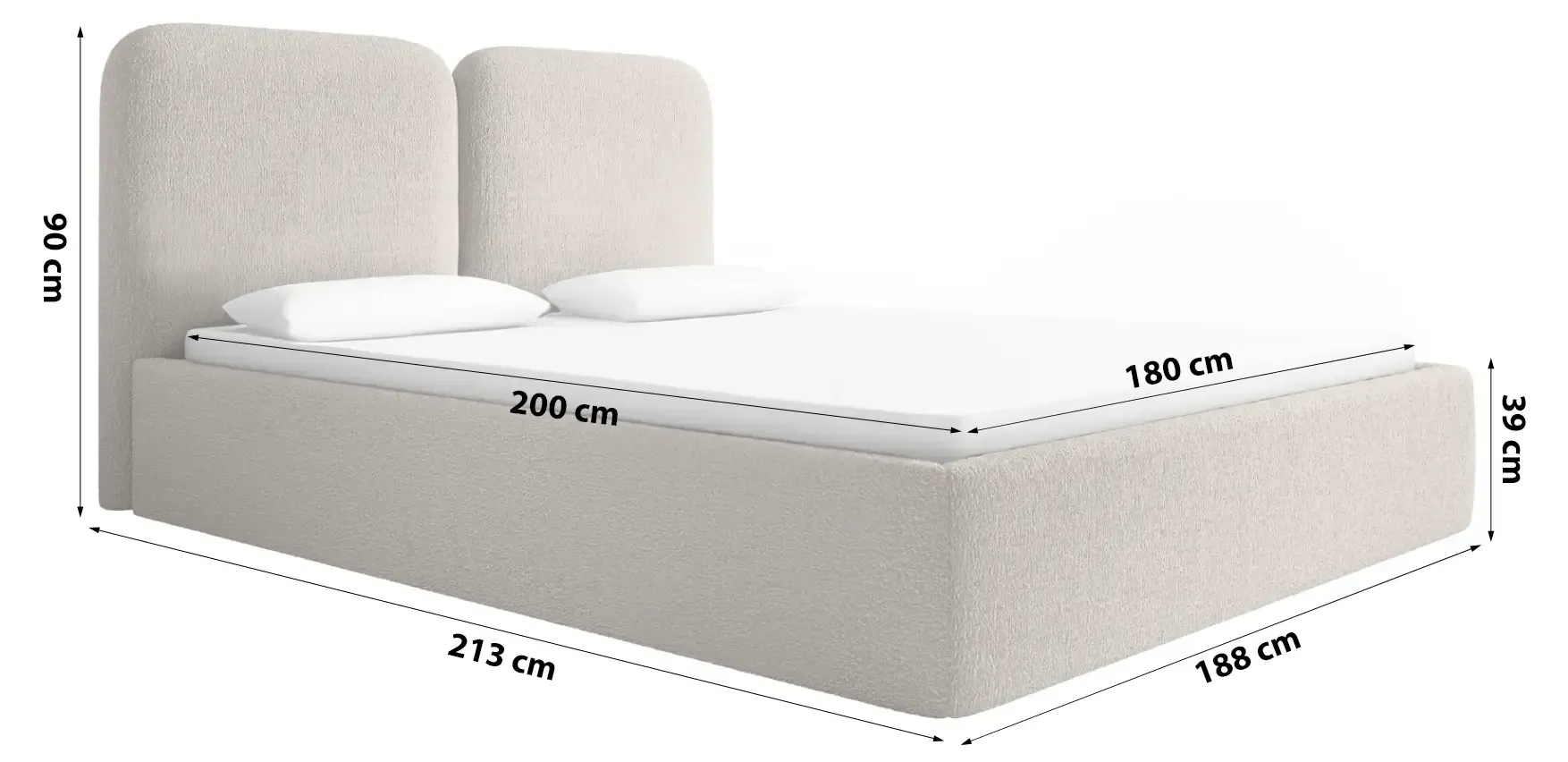 Picture of FB004 - bed velvet fabric  Multi-size