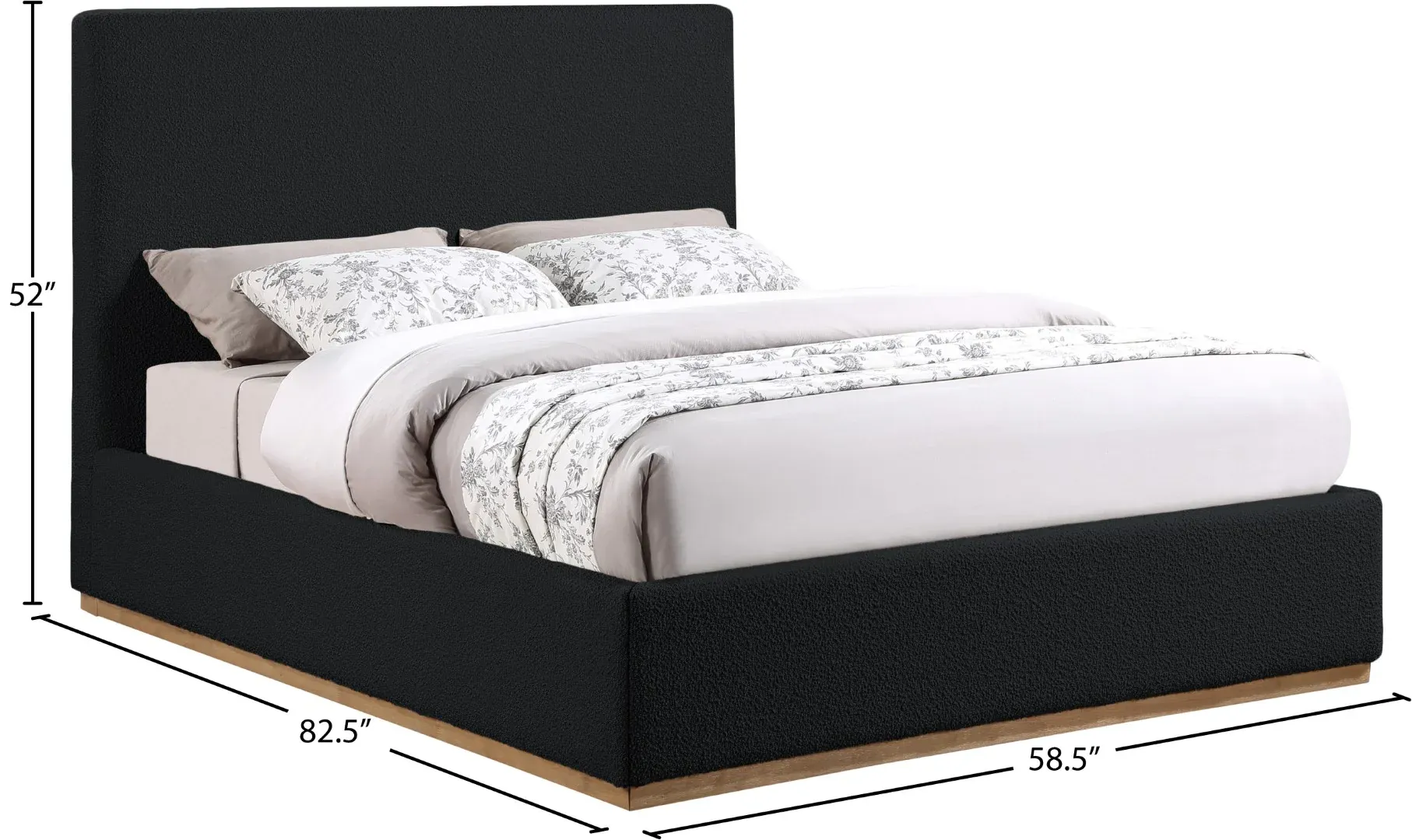 Picture of FB007 - bed velvet fabric  Multi-size
