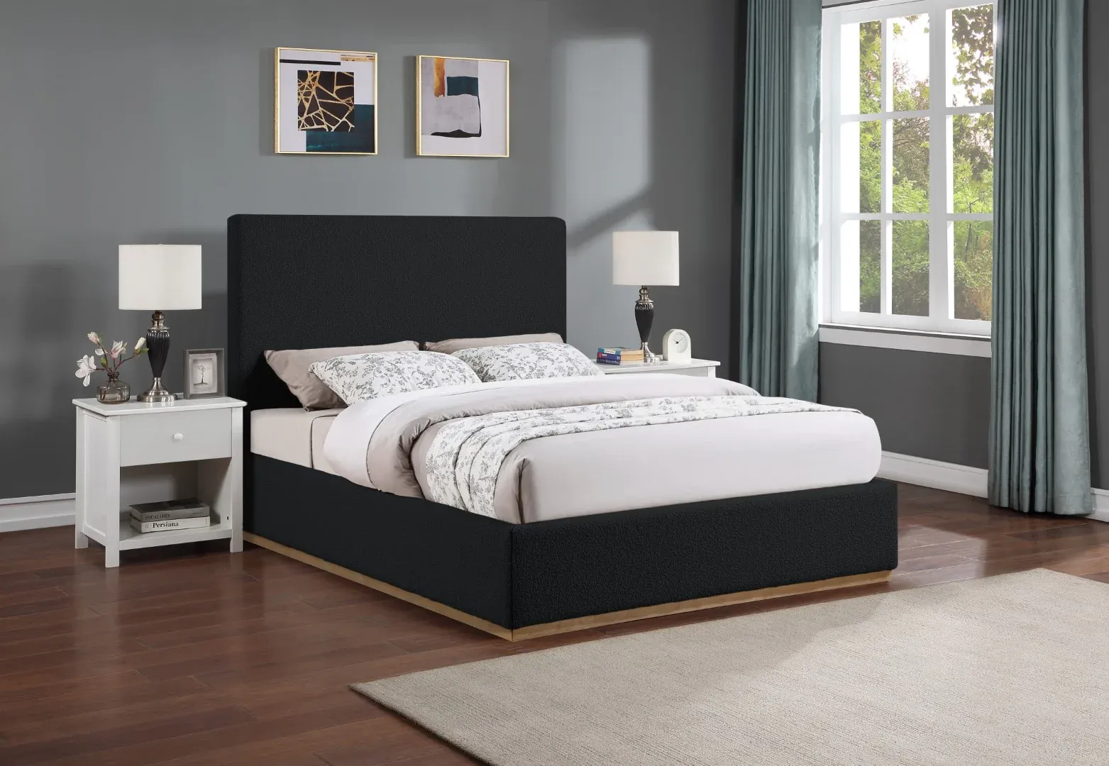 Picture of FB007 - bed velvet fabric  Multi-size