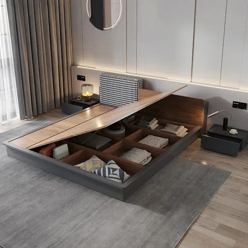 Picture of FB0019 -  bed wooden  Multi-size