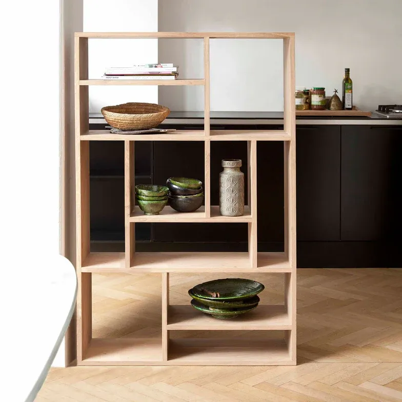 Picture of HUBC002  - wood shelving unit