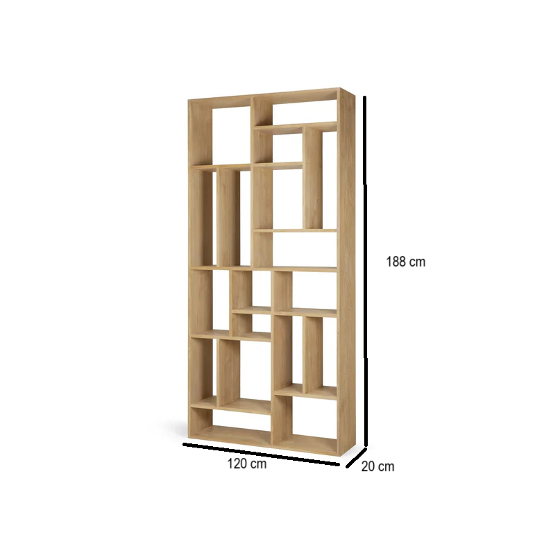 Picture of HUBC002  - wood shelving unit