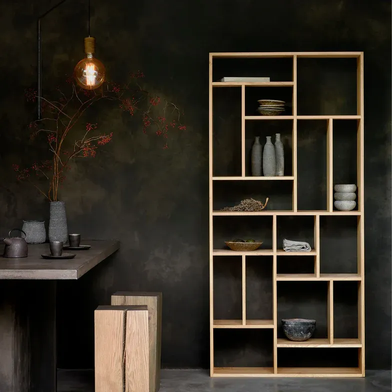 Picture of HUBC002  - wood shelving unit