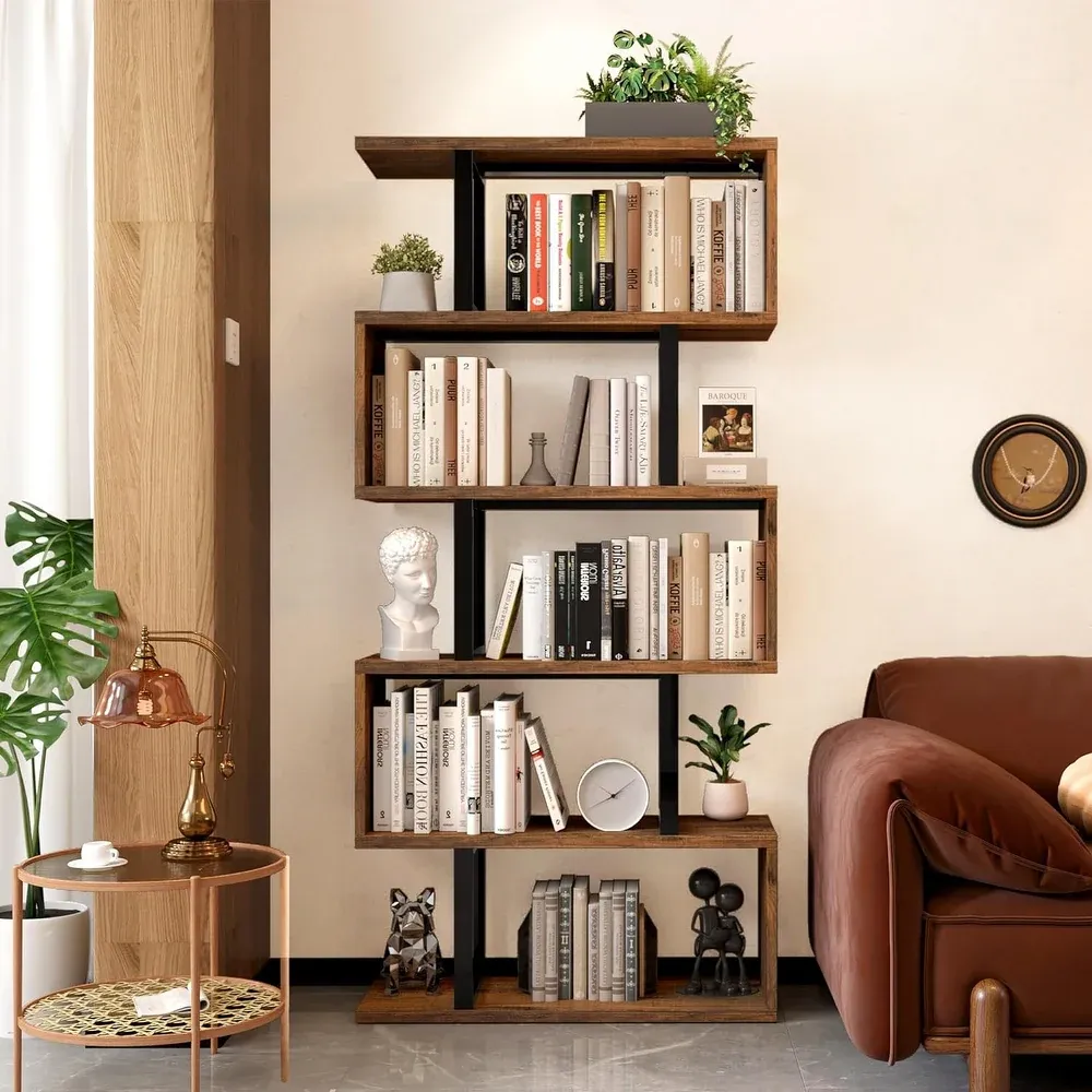 Picture of HUBC003  - wood shelving unit
