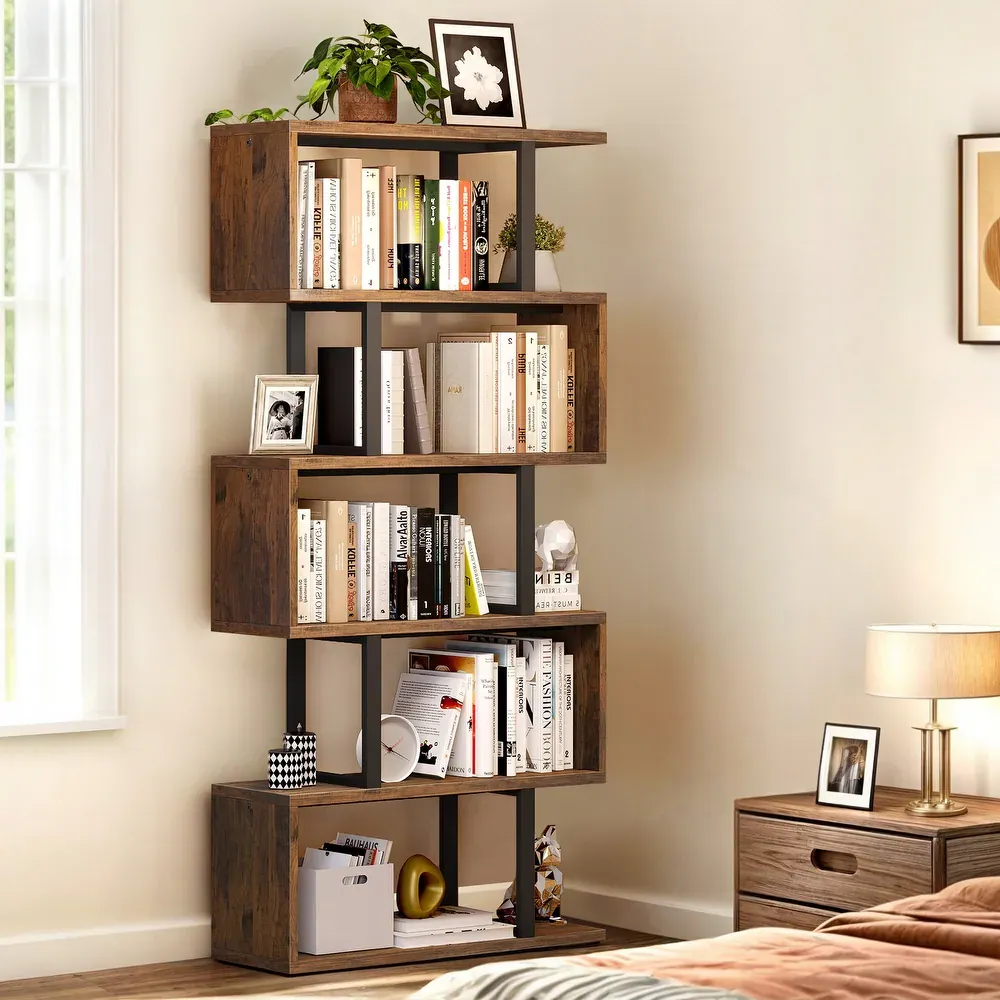 Picture of HUBC003  - wood shelving unit