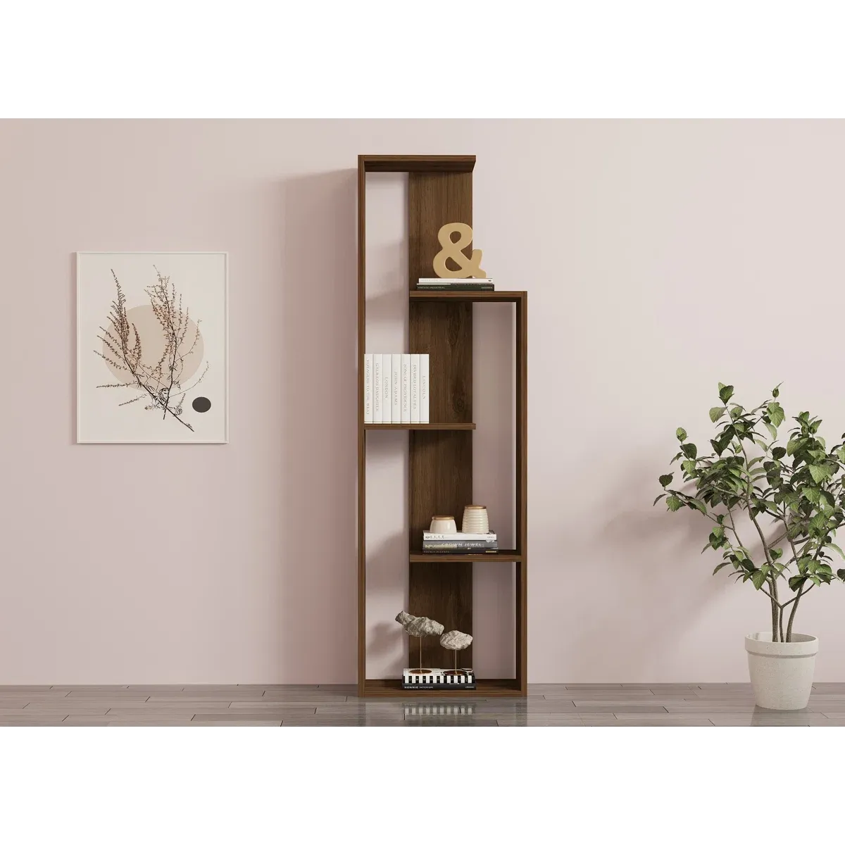 Picture of HUBC005  - wood shelving unit